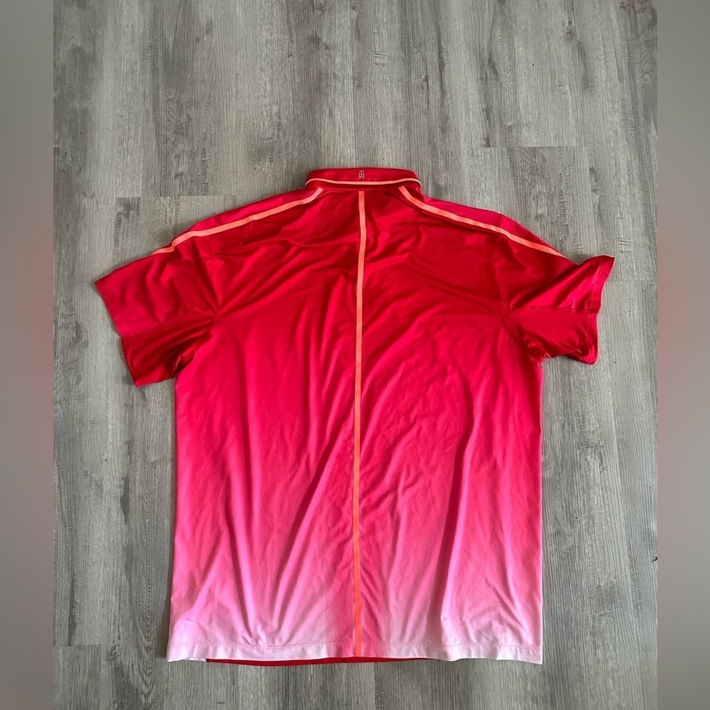TIGER WOODS COLLECTION nike polo Sz XXL breathable golf ⛳️ - Picture 2 of 6